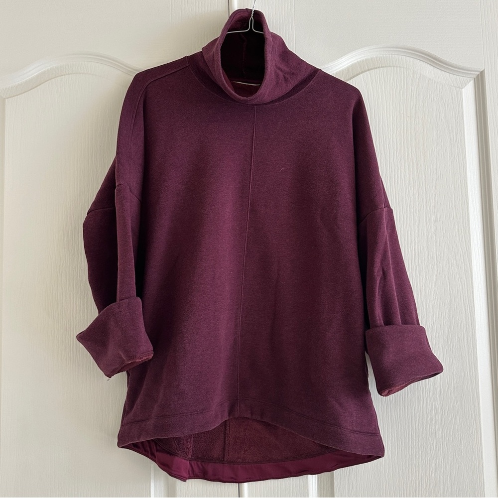 Athleta Plum Turtleneck Tunic
